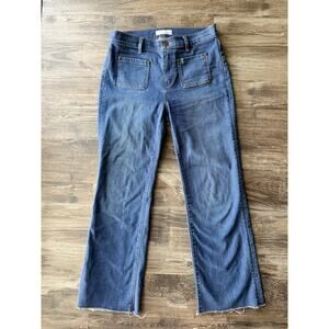 LOFT Blue Flare & Wide Leg Jeans